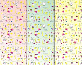 兔子 矢量 无缝印花