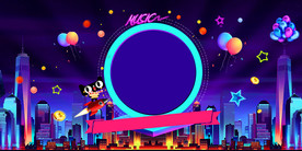 淘宝天猫618年中大促炫酷海报