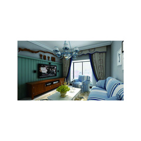 地中海电视背景墙