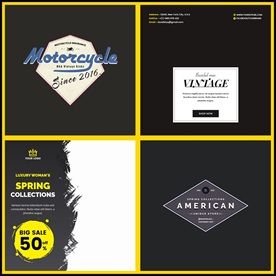 欧美外国英文排版艺术字创意主图