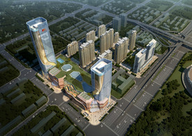 规划鸟瞰 效果图