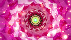 绚丽动感发散空间演出舞台背景