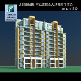 高层住宅 现代高层 小区 住宅