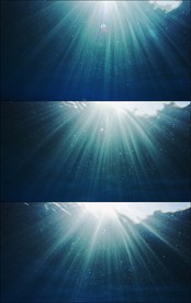 海面下光线