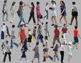 后期PSD人物素材