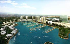 地产建筑鸟瞰图