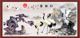 松鹤图