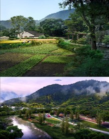 乡村景观效果图