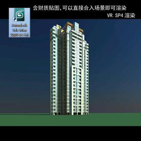 高层住宅 现代高层 小区 住宅