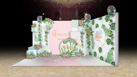 活动年会展示迎宾区