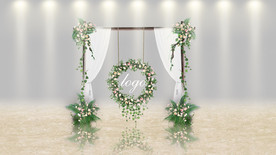 森系婚礼展示区