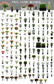 室内装饰插花盘景