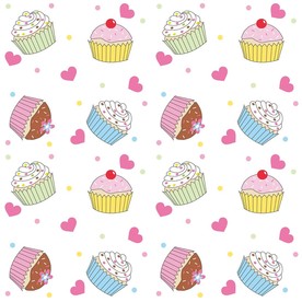 冰激凌蛋糕矢量素材