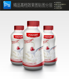 透明洗发液包装样机图片