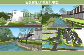 生态景观入口设计