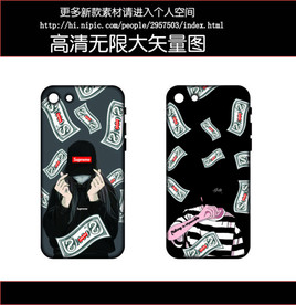 潮男潮女手机壳图案