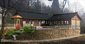 古建筑 乡土民房 四合院 古建