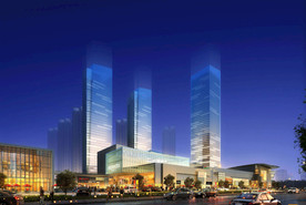 商业综合体夜景