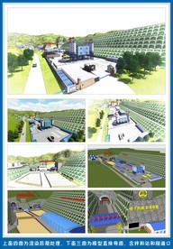 项目山地搅拌站拌和站隧道口台车