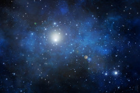 高清星空吊顶穹顶背景壁画