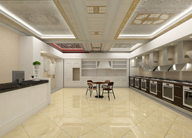 集成灶专卖店效果图