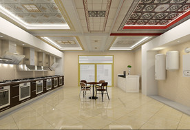 集成灶专卖店效果图