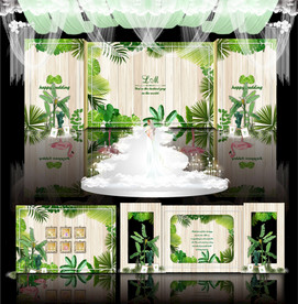 热带风情婚礼主题