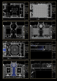 欧式主卧施工图纸