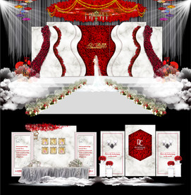 大理石婚礼  主题效果  婚礼