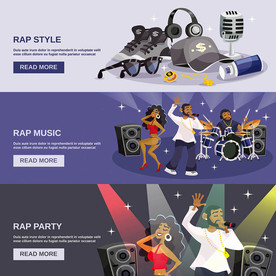 音乐歌唱矢量插画