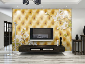 家居墙纸样机图