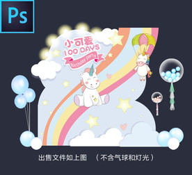 独角兽派对宝宝宴