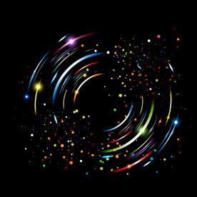 创意质感炫彩背景