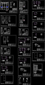 整木护墙面CAD图