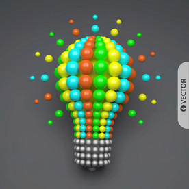 创意立体灯牌模型