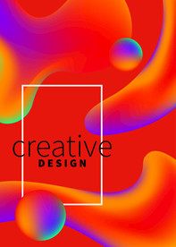 创意炫彩商业综合体海报