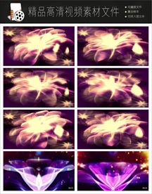 MPG唯美梦幻朦胧光点光晕转场