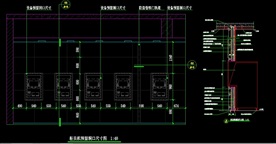 穿墙式ATM自助柜员机cad图