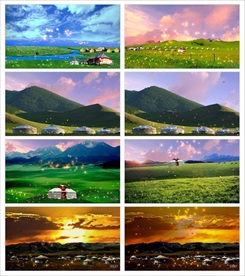 新农村农业建设视频素材