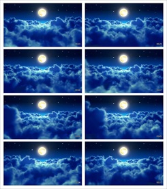 唯美梦幻朦胧光点光晕转场空镜头