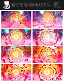 MPG热闹朦胧光点光晕转场