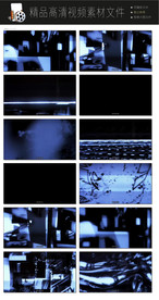 高科技科幻视频显示器LED视频