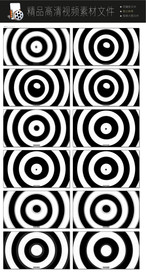 音响喇叭传播蓝圈转场LED视频