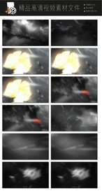 高科技科幻视频暴风雨LED视频