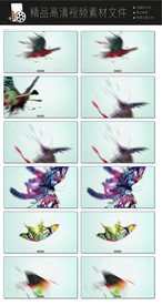 卡通魔幻音乐节转场LED视频