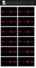 绚丽彩色光点隧道LED视频