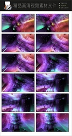 方块魔术歌舞视频背景空镜头