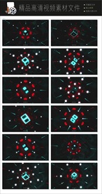 机械穿梭动感迪吧视频背景空镜头