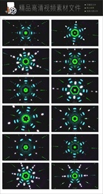万花筒VJ动态背景视频空镜头