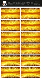 创意梦幻灯展光效闪烁变幻空镜头